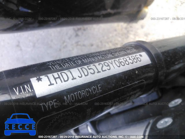 2009 HARLEY-DAVIDSON FLSTN 1HD1JD5129Y068386 image 9