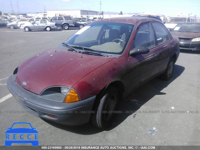 1996 GEO METRO LSI 2C1MR5299T6778158 зображення 1