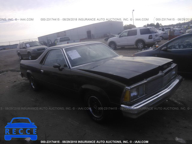 1981 CHEVROLET EL CAMINO 1GCCW80K4BD438804 image 0