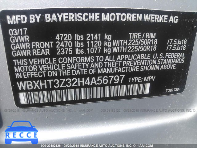 2017 BMW X1 XDRIVE28I WBXHT3Z32H4A56797 image 8