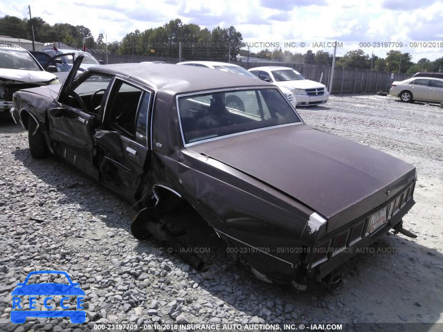 1983 CHEVROLET CAPRICE CLASSIC 2G1AN69H6D1218612 Bild 2