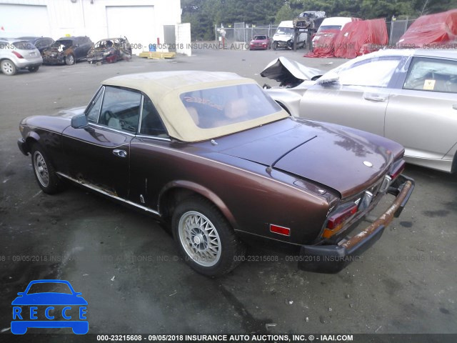 1981 FIAT 124 SPIDER ZFAAS00B6B8180676 image 2