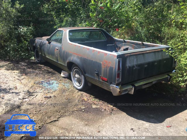 1978 FORD RANCHERO 8H48H149294 image 2