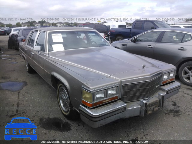 1986 CADILLAC FLEETWOOD BROUGHAM 1G6DW69Y6G9742391 image 0