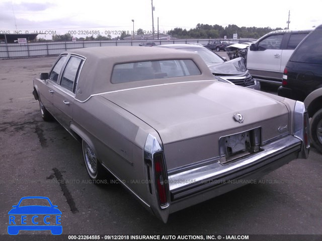 1986 CADILLAC FLEETWOOD BROUGHAM 1G6DW69Y6G9742391 зображення 2