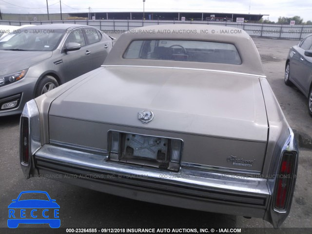 1986 CADILLAC FLEETWOOD BROUGHAM 1G6DW69Y6G9742391 image 5