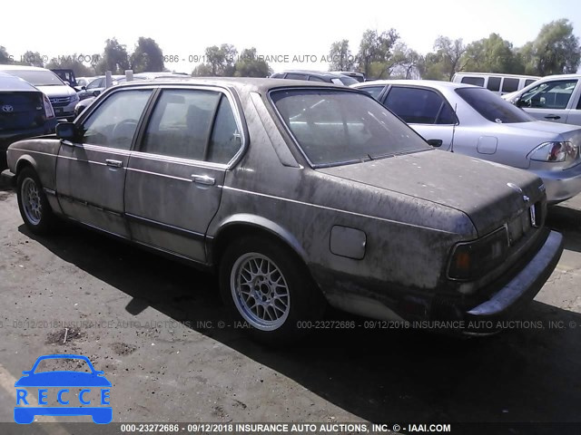 1984 BMW 733 I WBAFF7403E7396559 Bild 2
