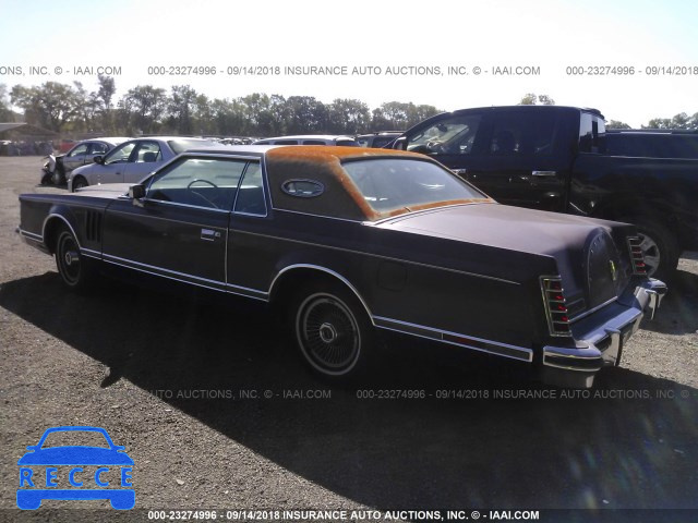 1978 LINCOLN CONTINENTAL 8Y89A802297 image 2