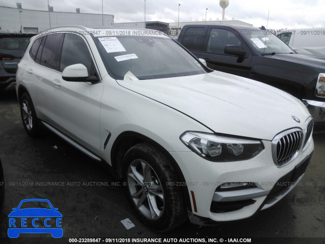 2019 BMW X3 SDRIVE30I 5UXTR7C5XKLF25007 image 0