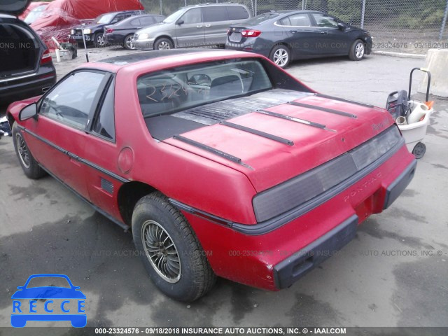 1984 PONTIAC FIERO SPORT 1G2AM37R3EP232822 image 2