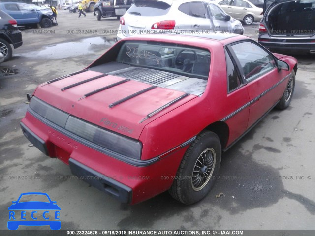 1984 PONTIAC FIERO SPORT 1G2AM37R3EP232822 image 3