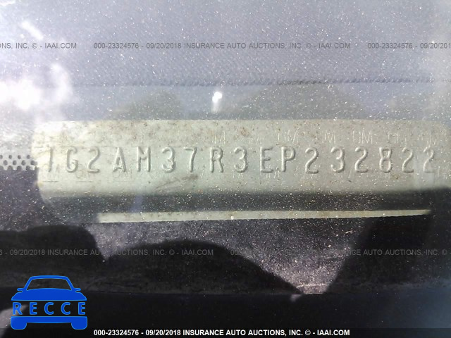 1984 PONTIAC FIERO SPORT 1G2AM37R3EP232822 image 8