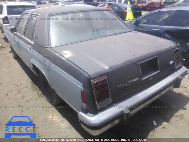 1985 FORD LTD CROWN VICTORIA 2FABP43F3FX109337 image 2