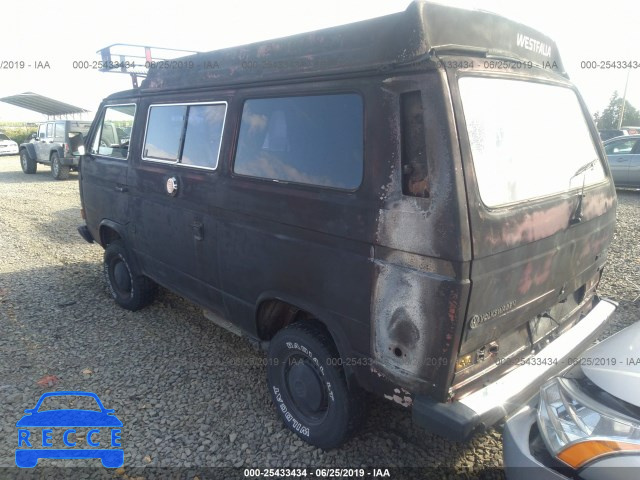 1987 VOLKSWAGEN VANAGON BUS WV2YB0250HG126949 зображення 2