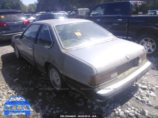 1987 BMW 635 CSI AUTOMATICATIC L6 WBAEC8406H3266068 image 2