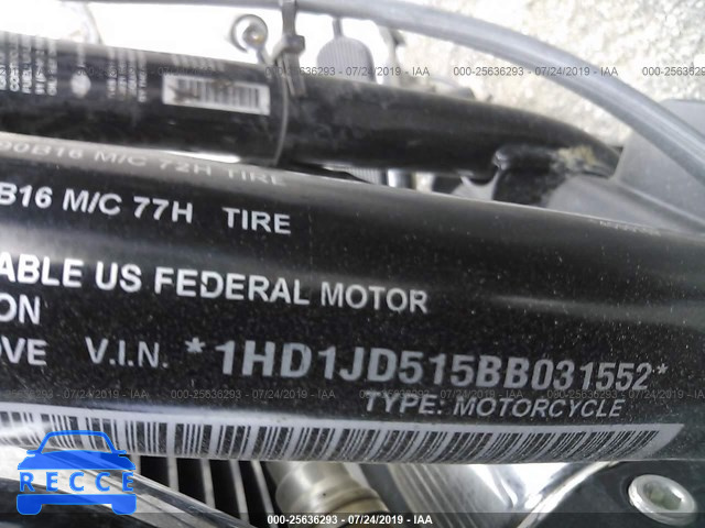 2011 HARLEY-DAVIDSON FLSTN 1HD1JD515BB031552 Bild 9