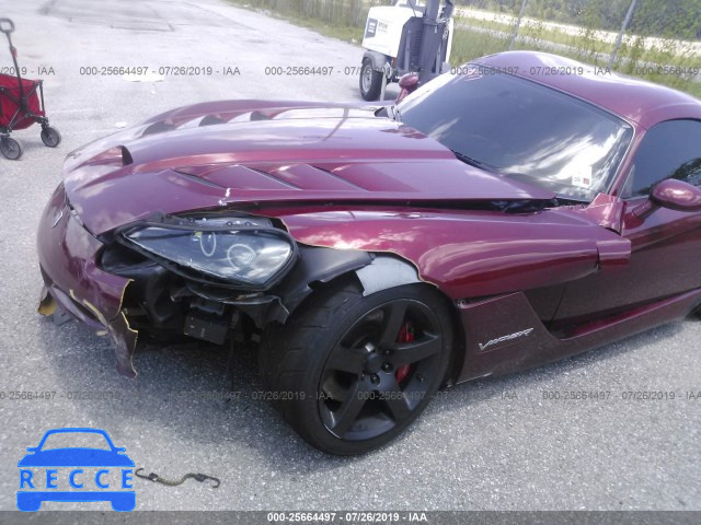 2008 DODGE VIPER SRT-10 1B3JZ69Z08V200276 зображення 5