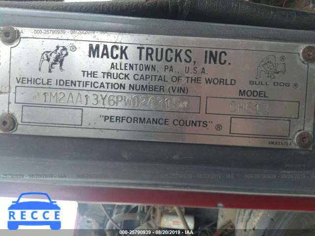1993 MACK 600 CH600 1M2AA13Y6PW024315 Bild 8