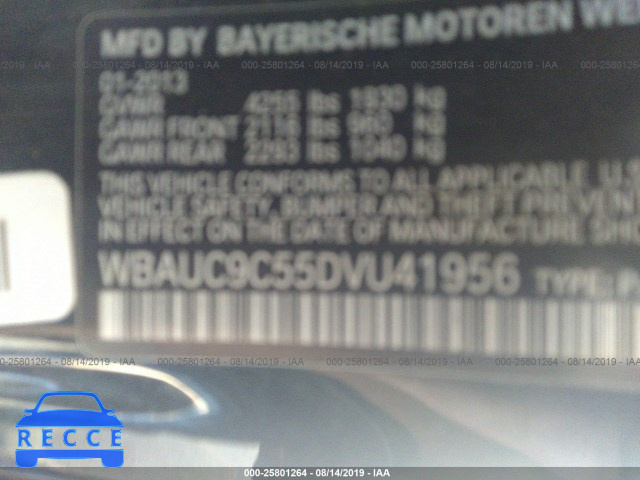 2013 BMW 135 I/IS WBAUC9C55DVU41956 image 8