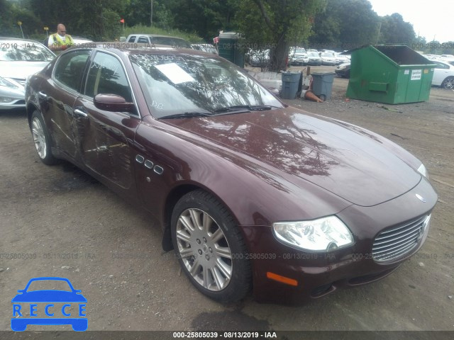 2008 MASERATI QUATTROPORTE M139 ZAMFE39A480038525 image 0