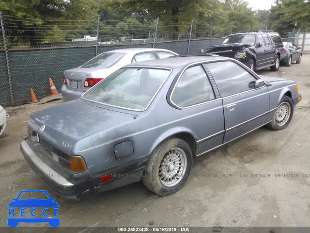 1987 BMW 635 CSI AUTOMATICATIC/L6 WBAEC8408H3266167 image 3