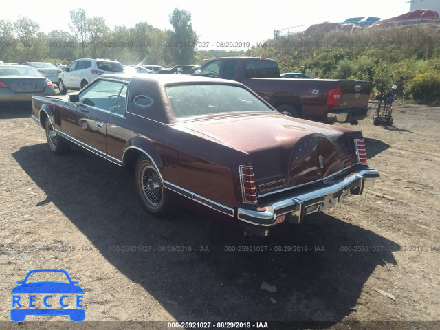 1977 LINCOLN CONTINENTAL 7Y89A939862 image 2