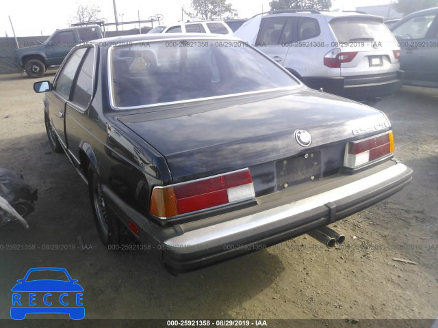 1987 BMW 635 CSI AUTOMATICATIC L6 WBAEC8404H0614628 image 2