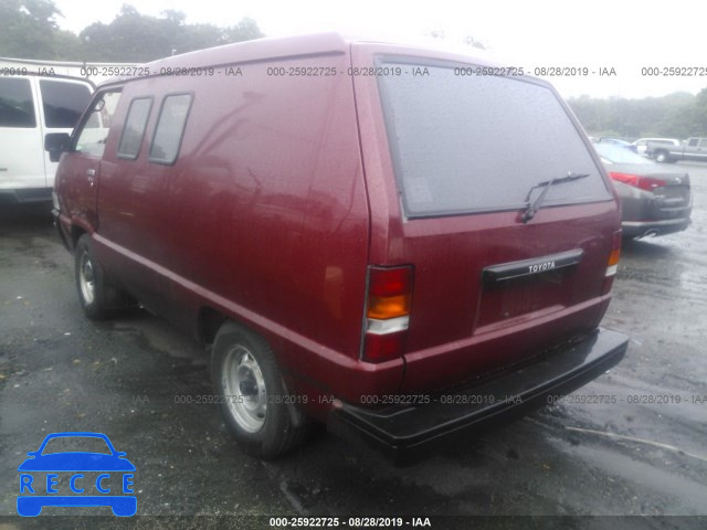 1987 TOYOTA VAN WAGON CARGO JT4YR28V6H5059170 image 2