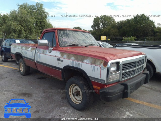 1992 DODGE W-SERIES W150 1B7HM16Y8NS549788 зображення 0