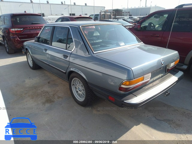 1987 BMW 535 I AUTOMATICATIC WBADC8402H1723093 image 2