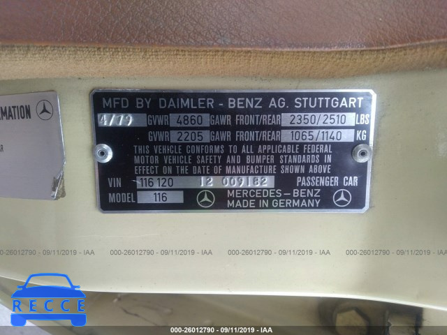 1979 MERCEDES BENZ 300 11612012009182 image 8