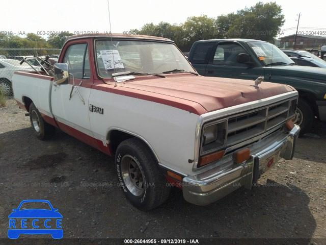 1986 DODGE D-SERIES D150 1B7FD14TXGS094458 зображення 0