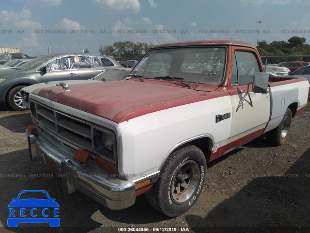 1986 DODGE D-SERIES D150 1B7FD14TXGS094458 зображення 1