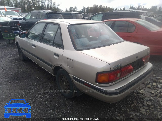 1992 MAZDA PROTEGE DX JM1BG2240N0420011 image 2