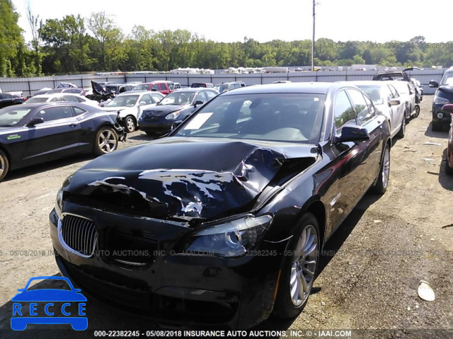 2012 BMW 7 SERIES I WBAKA8C54CDS99627 image 1