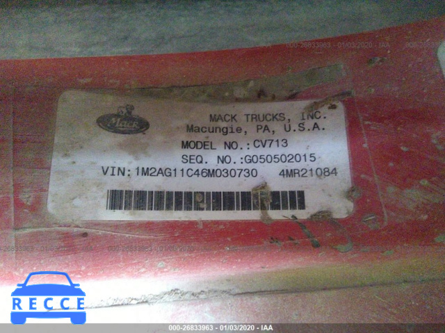 2006 MACK 700 CV700 1M2AG11C46M030730 image 8