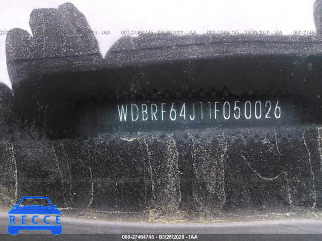 2001 MERCEDES-BENZ C-CLASS WDBRF64J11F050026 image 8