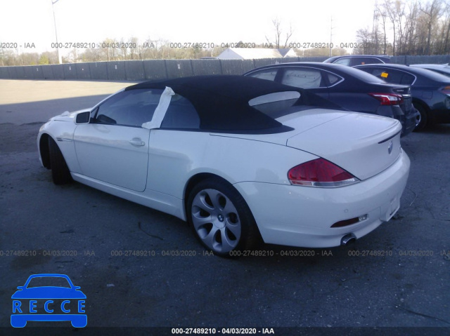 2006 BMW 6 SERIES 650CI WBAEK13496CN79224 зображення 2