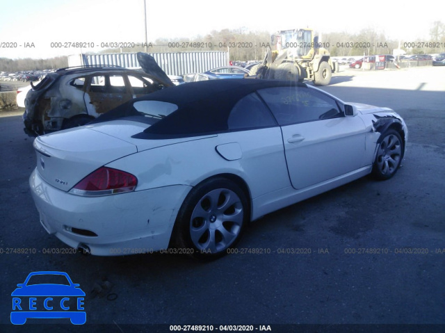 2006 BMW 6 SERIES 650CI WBAEK13496CN79224 зображення 3