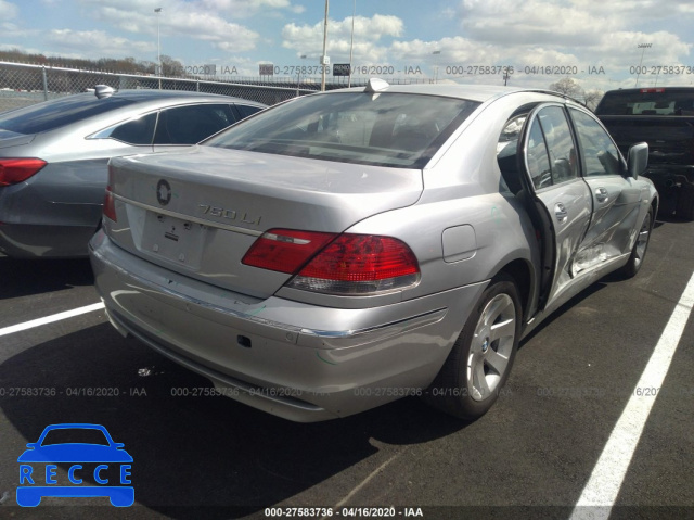 2007 BMW 7 SERIES 750LI WBAHN83547DT72371 зображення 3