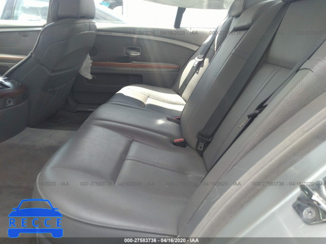 2007 BMW 7 SERIES 750LI WBAHN83547DT72371 зображення 7