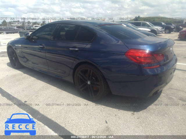 2016 BMW 6 SERIES I/GRAN COUPE WBA6D0C59GD927553 image 2