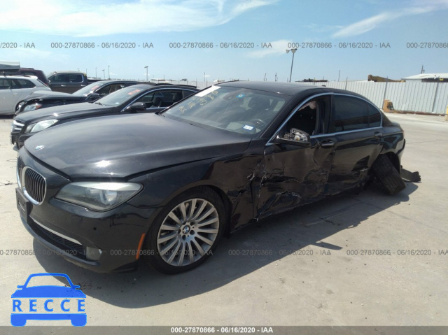 2012 BMW 7 SERIES LI WBAKB8C53CC964942 image 1