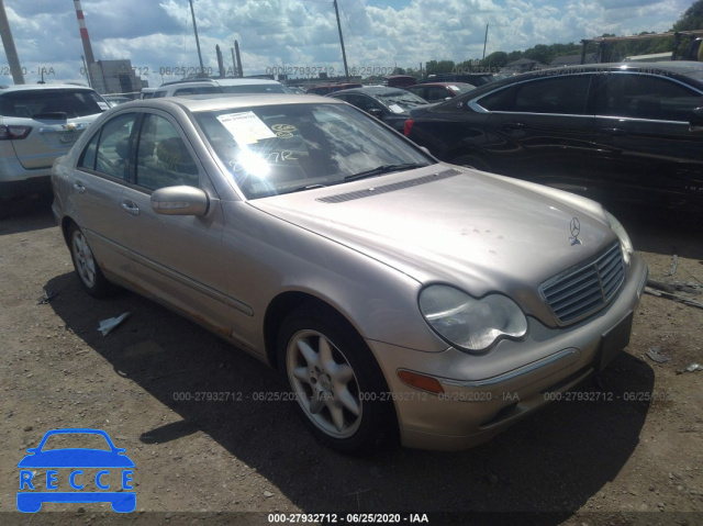 2001 MERCEDES-BENZ C-CLASS 240 WDBRF61J21F096744 зображення 0