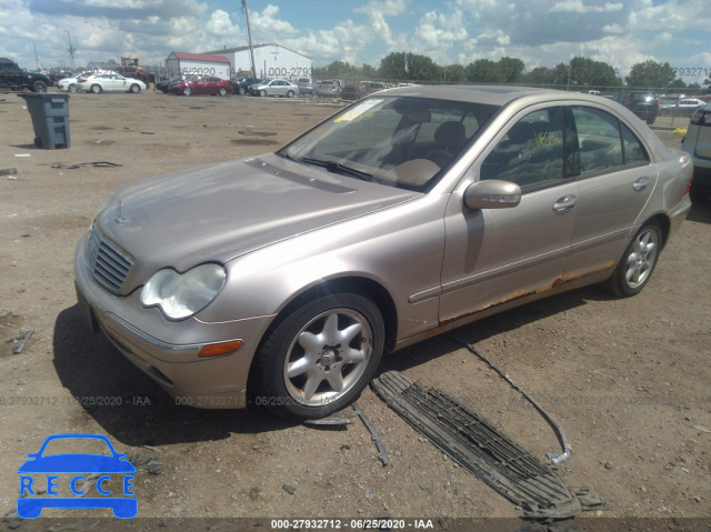 2001 MERCEDES-BENZ C-CLASS 240 WDBRF61J21F096744 зображення 1
