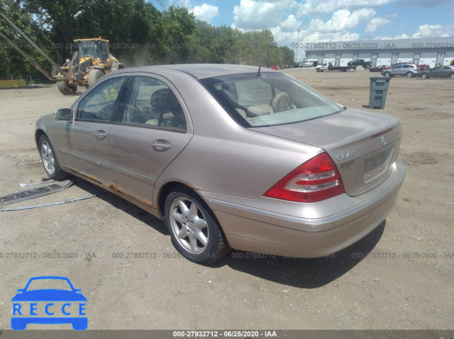 2001 MERCEDES-BENZ C-CLASS 240 WDBRF61J21F096744 зображення 2