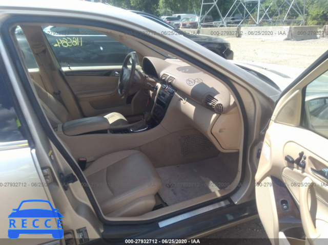 2001 MERCEDES-BENZ C-CLASS 240 WDBRF61J21F096744 зображення 4