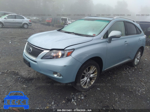 2012 LEXUS RX 450H 450 JTJBC1BA6C2433243 зображення 1