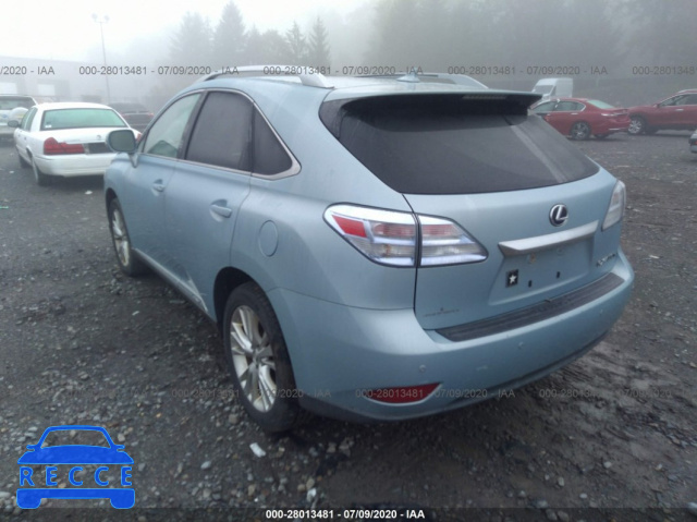 2012 LEXUS RX 450H 450 JTJBC1BA6C2433243 image 2