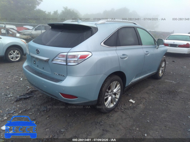 2012 LEXUS RX 450H 450 JTJBC1BA6C2433243 image 3